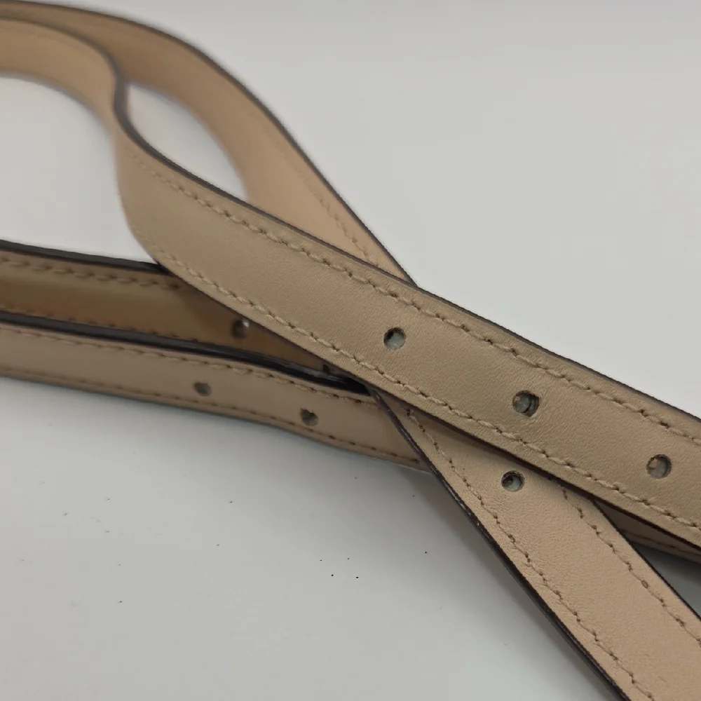 Beige Leather Replacement Straps - Picture 2 of 3